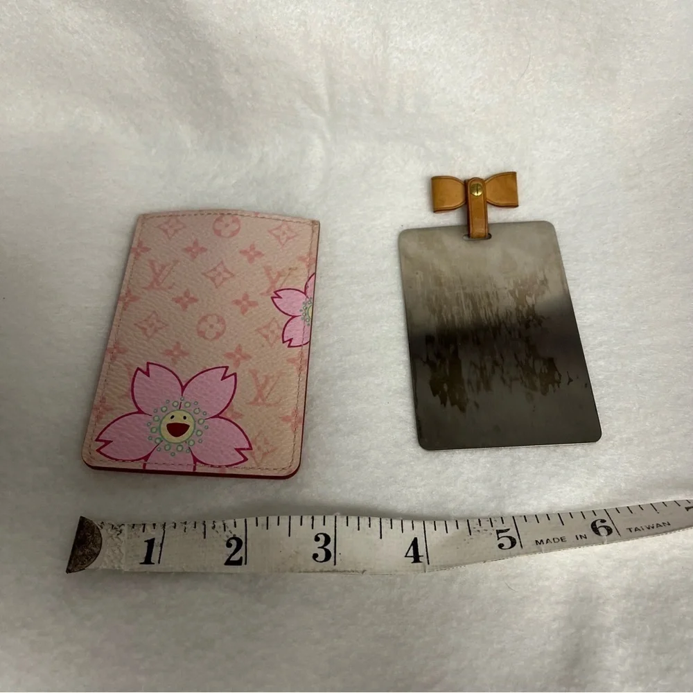 VTG LOUIS VUITTON x Takashi MURAKAMI Cherry Blossom Pink Mirror